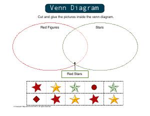 Preview image for worksheet with title Venn Diagrams