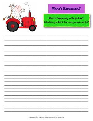 Preview image for worksheet with title What’s Happening?