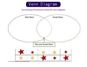 Preview image for worksheet with title Venn Diagram