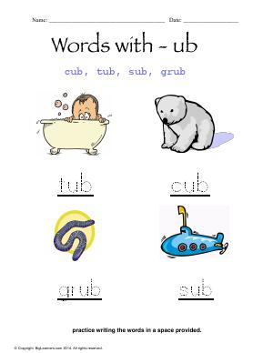 RF.K.3.D | Kindergarten English Worksheets | Biglearners