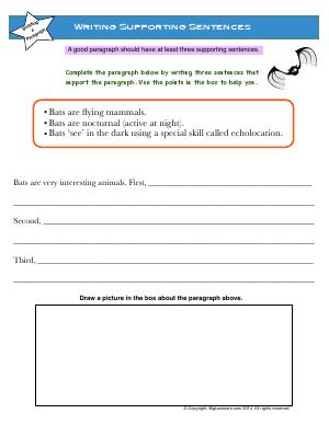 Main Idea and Supporting Details | Second Grade English Worksheets