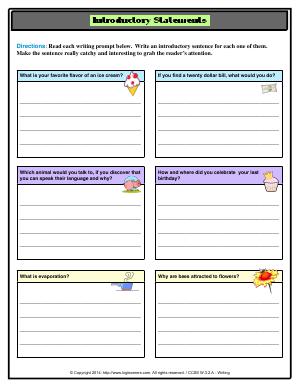 informative essay worksheets